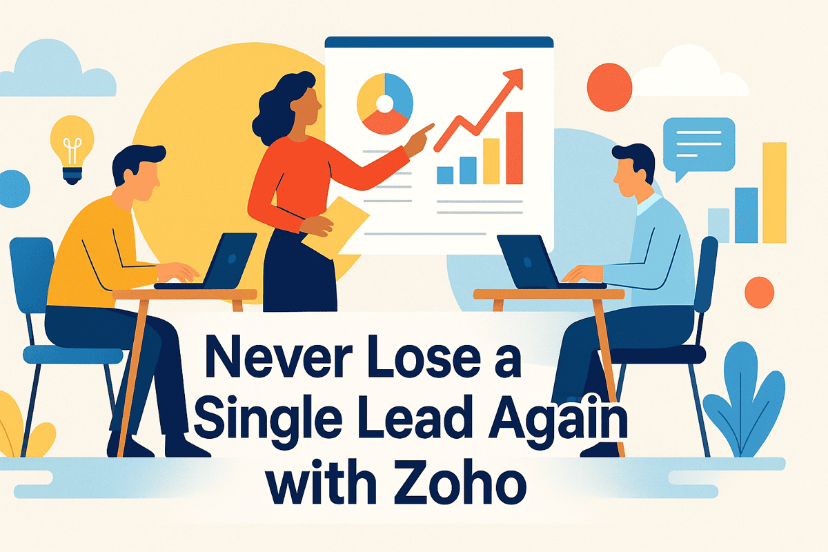 HOW TO NEVER LOSE A SINGLE LEAD AGAIN WITH ZOHO